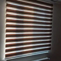 پرده زبرا اتاق خواب