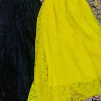 دامن گیپوری مجلسی فری سایز