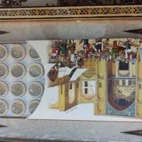 تخته نرد و شطرنج گلبرجسته|کلکسیون و سرگرمی|کرج, بنیاد|دیوار