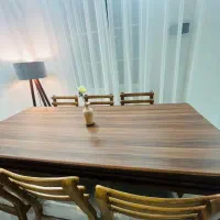 میز نهار خوری|میز و صندلی غذاخوری|کیاشهر, |دیوار