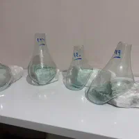 گلدان سنگ وشیشه|صنایع دستی و سایر لوازم تزئینی|قم, باسکول|دیوار