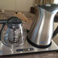 چای ساز استیل تایمر کم وزیاد داره برای جوشاندن آب|سماور، چای‌ساز، قهوه‌ساز|تهران, یافت آباد جنوبی|دیوار