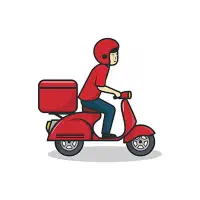 پیک موتوری یا کارگر ساده با گواهینامه موتور