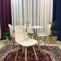 میز و صندلی غذاخوری لمسه دوزی شده