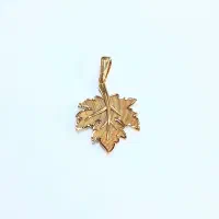 مدال برگ پاییزی طلای ۱۸عیار|جواهرات|شیراز, تندگویان|دیوار