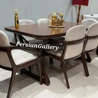 مارتیس کلاسیک میز ناهار خوری فروندا|میز و صندلی غذاخوری|تهران, چهارصد دستگاه|دیوار