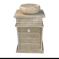 روشویی سنگ طبیعی|لوازم سرویس بهداشتی|باقرشهر, |دیوار