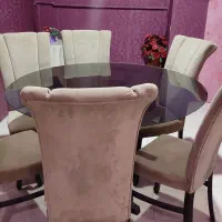 میز صندلی شش نفره