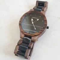 ساعت مچی چوبی مردانه