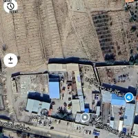 زمین کارگاهی ورودی شهر ایلخچی از طرف تبریز