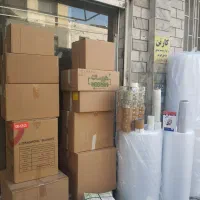 کارتن اسباب کشی سلفون حبابدار چسب گونی روزنامه