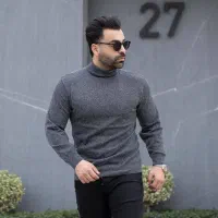 بافت یقه اسکی بافت مردانه لباس مردانه|لباس|قم, باغ شریفی|دیوار