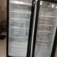 دو عدد یخچال ایستاده فروشگاهی