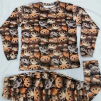 ست مخمل سه بعدی زنانه تک و عمده|لباس|یزد, |دیوار