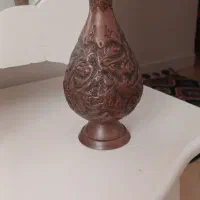 چهار عدد گلدان مسی قلم کار|صنایع دستی و سایر لوازم تزئینی|تهران, جی|دیوار