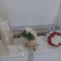 دسته گل و کله قند عروس