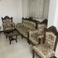 مبلمان سلطنتی ۹ نفره در حد نو|مبلمان خانگی و میز عسلی|کاشان, شهرک امیرالمومنین|دیوار