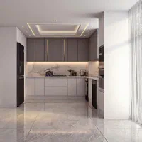 کابینت MDF با طراحی 3D قبل از اجرا پرند|مصالح و تجهیزات ساختمان|پرند, |دیوار