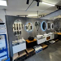 روشویی کابینتی شیرالات و توالت فرنگی