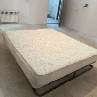 تختخواب با تشک فنردار خارجی و زیر تختی