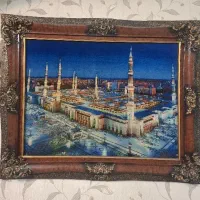تابلو فرش دستبافت مدینه