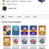 اکانت کلش رویال لول ۷۳