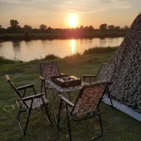 چادر مسافرتی ۲تاصندلی مسافرتی بایک میز. نو اکبند