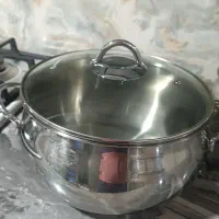 قابلمه استیل ترک. کاسیو وتفلون وزودپز در کلیپسی|ظروف پخت‌وپز|قم, حکمت شمالی|دیوار