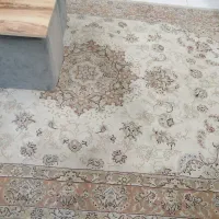 فرش ۶ متری ۲×۳  کرم رنگ