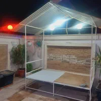الاچیق آهنی با سایبان