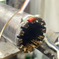 بازسازی مته های کرگیری سگمنت کرگیری گرد بر