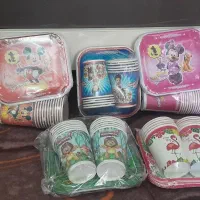 ست بشقاب ولیوان کاغذی