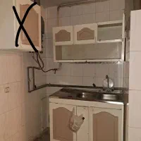 کابینت تمام فلز.سینک.هود|آب‌چکان و نظم‌دهنده ظروف|خرم‌آباد, |دیوار