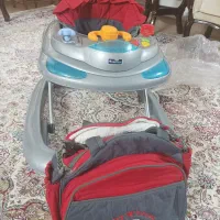 روروک  یوفو با اسکلت دلیجان بهمراه کیف نوزادی