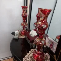 شمعدان شاه عباسی|چراغ خواب و آباژور|تبریز, |دیوار