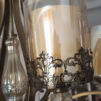 لوستر لوکس ۸ شاخه طرح لاله|لوستر و چراغ آویز|شیراز, فضلآباد|دیوار