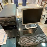 کامپیوتر کامل HP آماده کار با مانیتور