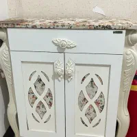 میز چرخ خیاطی همراه با صندلی