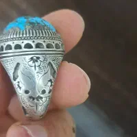 انگشتر نقره فیروزه|بدلیجات|خرم‌آباد, |دیوار