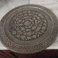 سینی مسی قلمکار قدیمی