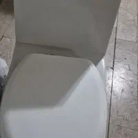 توالت فرنگی چینی کرد در حد نو و کاملا سالم