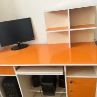 میز سه کاره(تحریر و کامپیوتر و کتابخانه)
