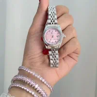 رولکس زنانه صورتی  لوکس و خاص‌پسند