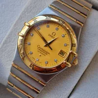 ساعت امگا طلا برلیان کانسلیشن اورجینال(اومگارولکس)