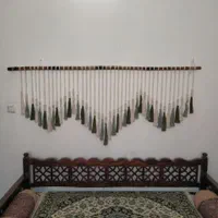 انواع پرده مهره مکرومه.|پرده، رانر، رومیزی|مشهد, فارغ التحصیلان|دیوار