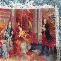 تابلو فرش شاعر جوان