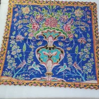 مخملی هفت سین، شب یلدا طرح کاشی|پرده، رانر، رومیزی|شیراز, سینما سعدی|دیوار