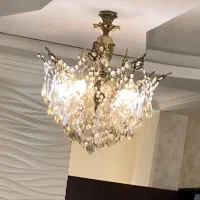 لوستر برنجی