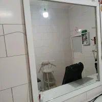 اینه قاب سفید