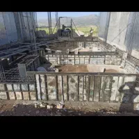 بتن ریزی با دستگاه خلاطه|خدمات پیشه و مهارت|اهر, |دیوار